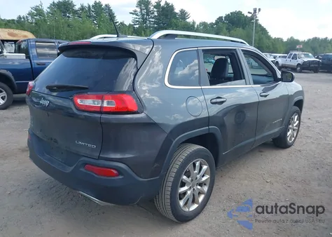 2015 Jeep Cherokee Limited из США, поврежденный, VIN 1C4PJMDS5FW719989